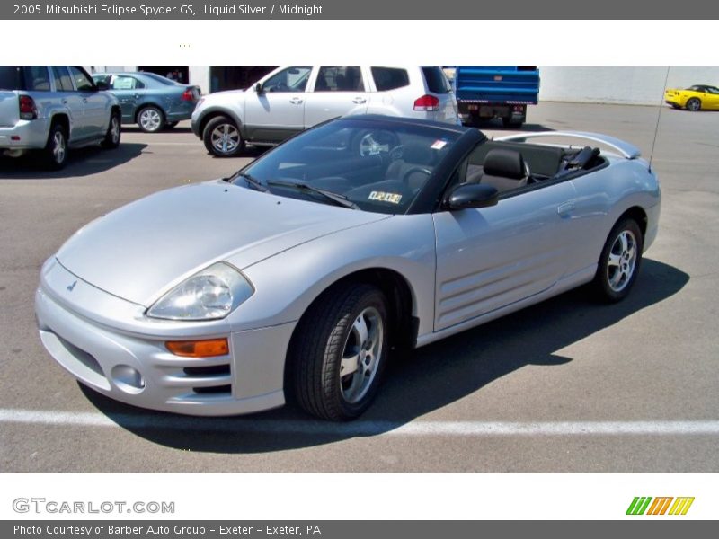 Liquid Silver / Midnight 2005 Mitsubishi Eclipse Spyder GS