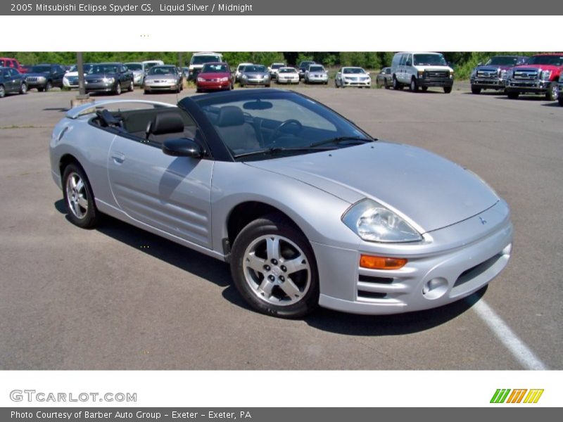 Front 3/4 View of 2005 Eclipse Spyder GS