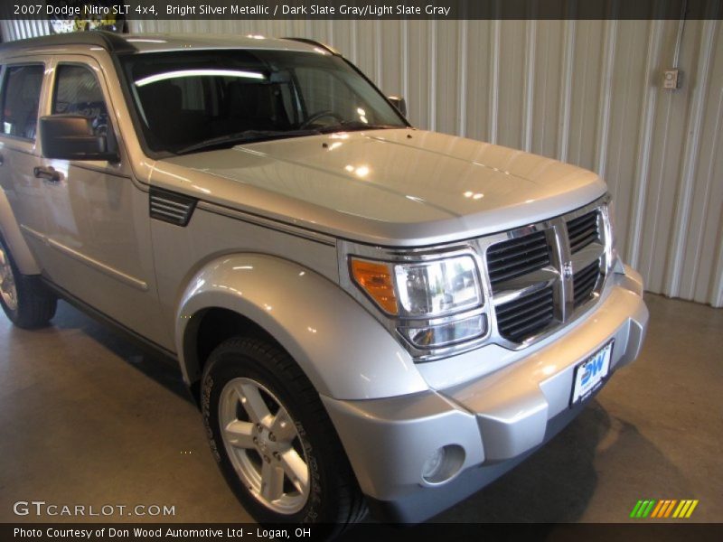 Bright Silver Metallic / Dark Slate Gray/Light Slate Gray 2007 Dodge Nitro SLT 4x4