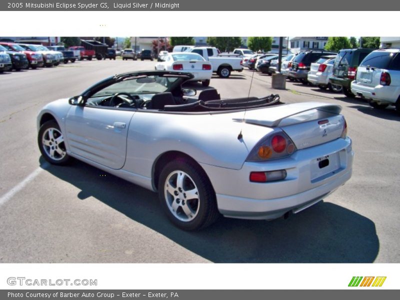 Liquid Silver / Midnight 2005 Mitsubishi Eclipse Spyder GS