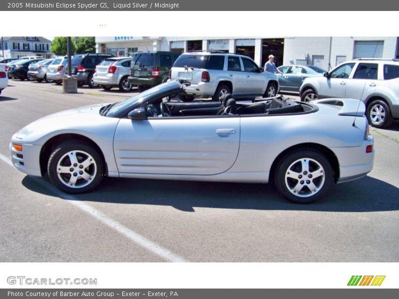 Liquid Silver / Midnight 2005 Mitsubishi Eclipse Spyder GS