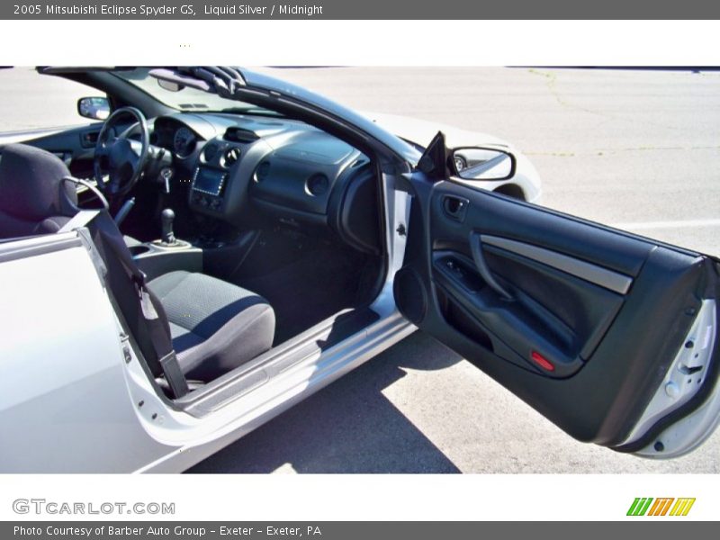 Liquid Silver / Midnight 2005 Mitsubishi Eclipse Spyder GS