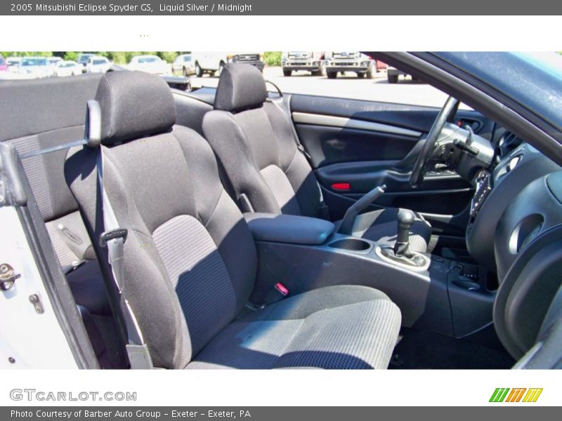 Liquid Silver / Midnight 2005 Mitsubishi Eclipse Spyder GS
