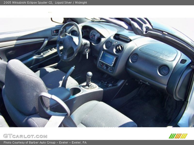 Liquid Silver / Midnight 2005 Mitsubishi Eclipse Spyder GS