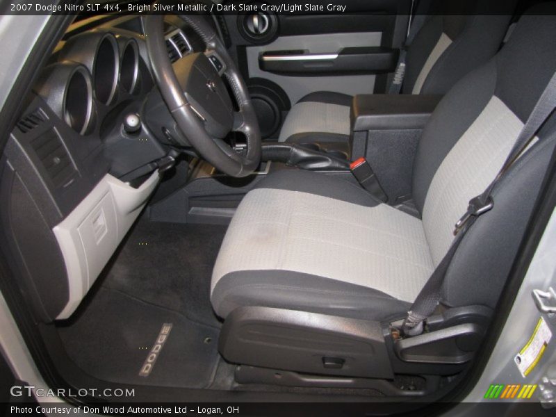Bright Silver Metallic / Dark Slate Gray/Light Slate Gray 2007 Dodge Nitro SLT 4x4