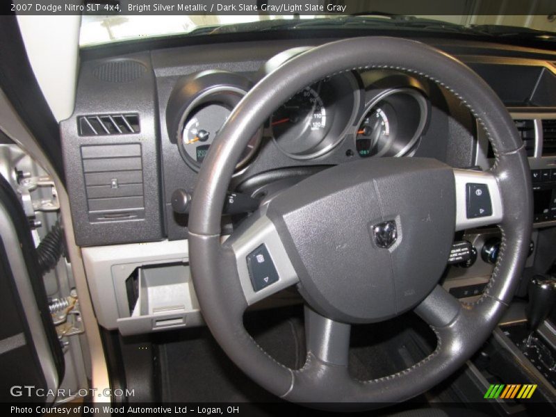 Bright Silver Metallic / Dark Slate Gray/Light Slate Gray 2007 Dodge Nitro SLT 4x4