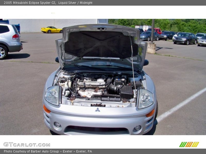 Liquid Silver / Midnight 2005 Mitsubishi Eclipse Spyder GS