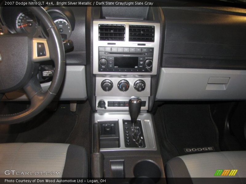 Bright Silver Metallic / Dark Slate Gray/Light Slate Gray 2007 Dodge Nitro SLT 4x4