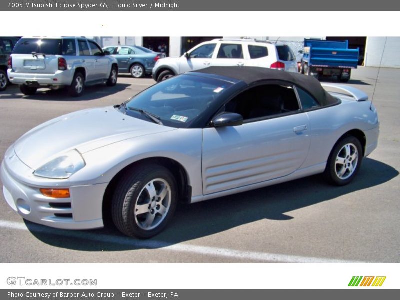 Liquid Silver / Midnight 2005 Mitsubishi Eclipse Spyder GS