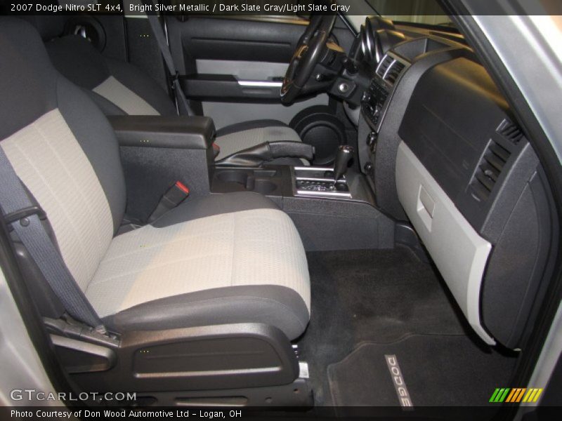 Bright Silver Metallic / Dark Slate Gray/Light Slate Gray 2007 Dodge Nitro SLT 4x4