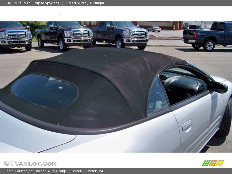 Liquid Silver / Midnight 2005 Mitsubishi Eclipse Spyder GS