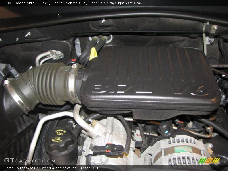 Bright Silver Metallic / Dark Slate Gray/Light Slate Gray 2007 Dodge Nitro SLT 4x4