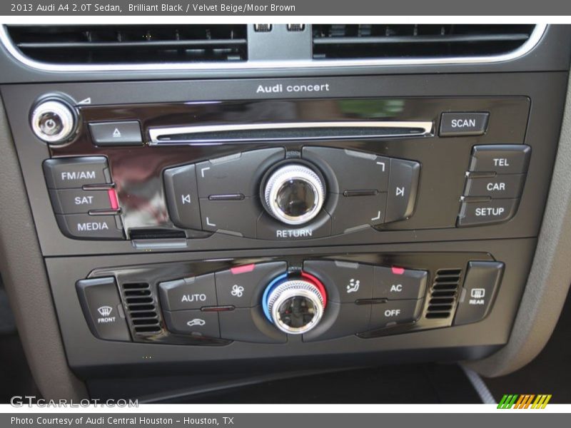 Controls of 2013 A4 2.0T Sedan