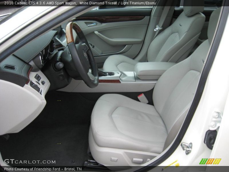  2010 CTS 4 3.6 AWD Sport Wagon Light Titanium/Ebony Interior