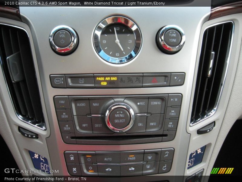 Controls of 2010 CTS 4 3.6 AWD Sport Wagon