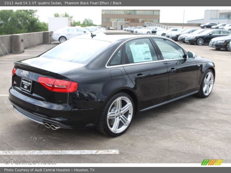 Phantom Black Pearl Effect / Black 2013 Audi S4 3.0T quattro Sedan