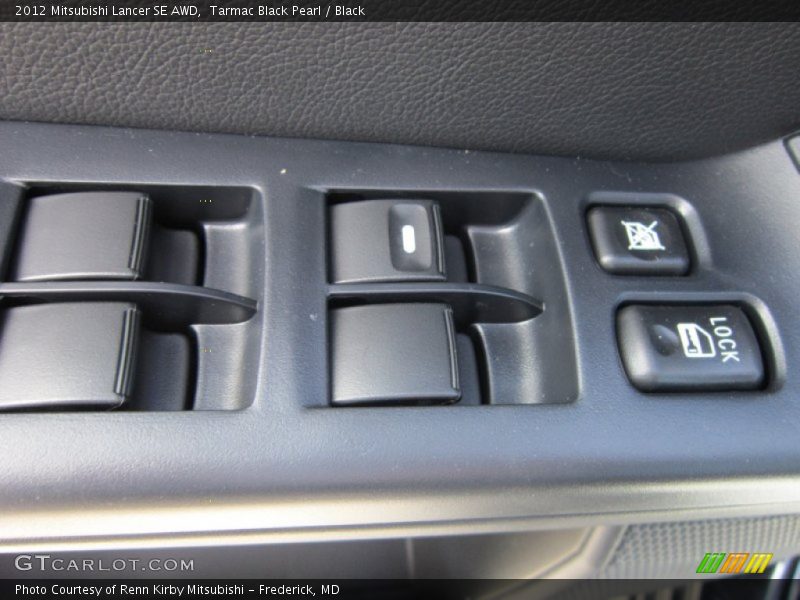 Controls of 2012 Lancer SE AWD