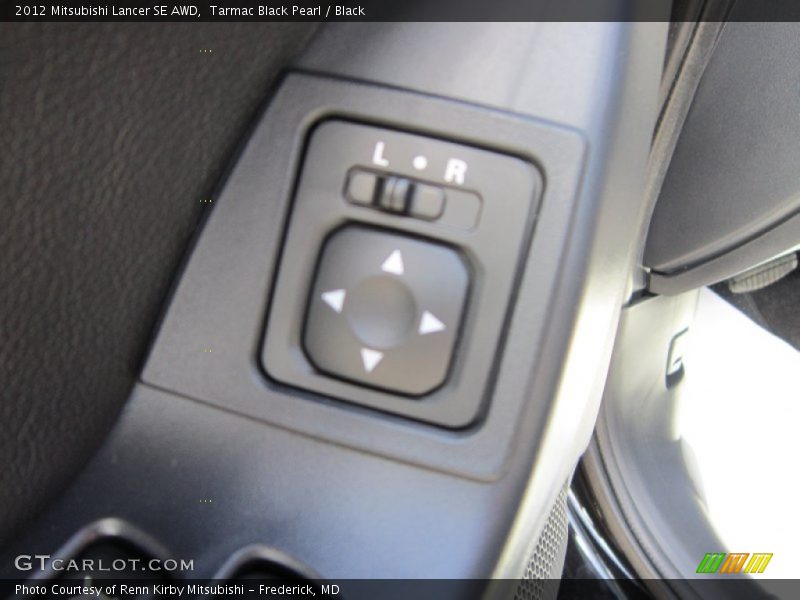 Controls of 2012 Lancer SE AWD