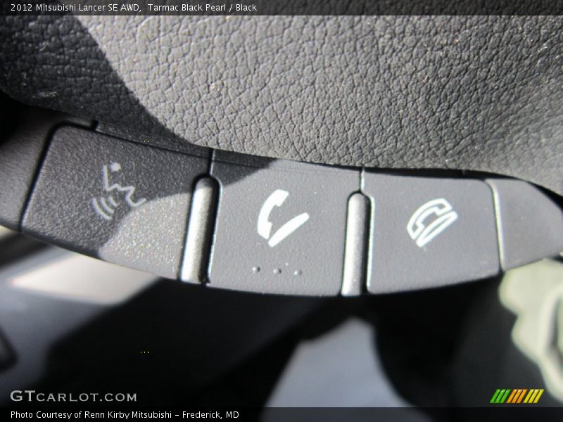 Controls of 2012 Lancer SE AWD