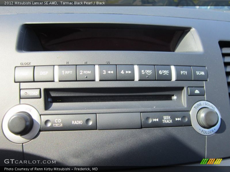 Audio System of 2012 Lancer SE AWD