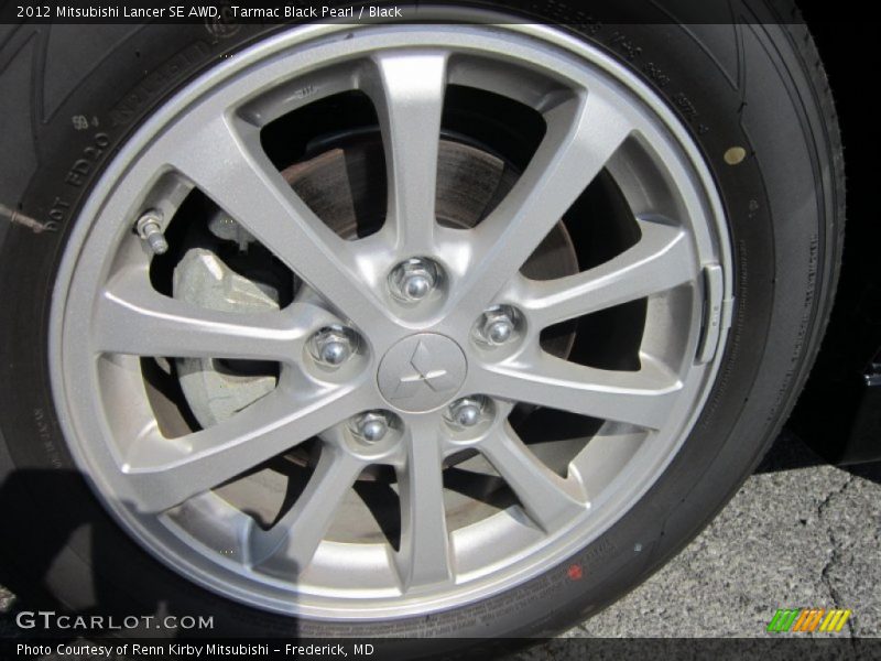  2012 Lancer SE AWD Wheel