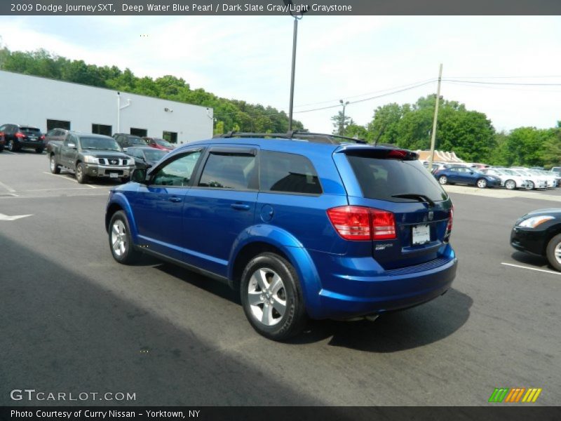 Deep Water Blue Pearl / Dark Slate Gray/Light Graystone 2009 Dodge Journey SXT