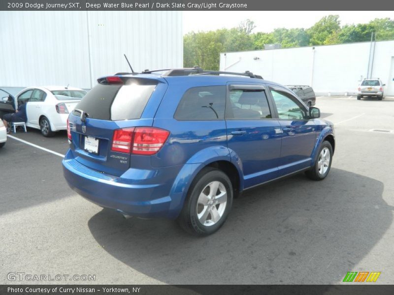 Deep Water Blue Pearl / Dark Slate Gray/Light Graystone 2009 Dodge Journey SXT