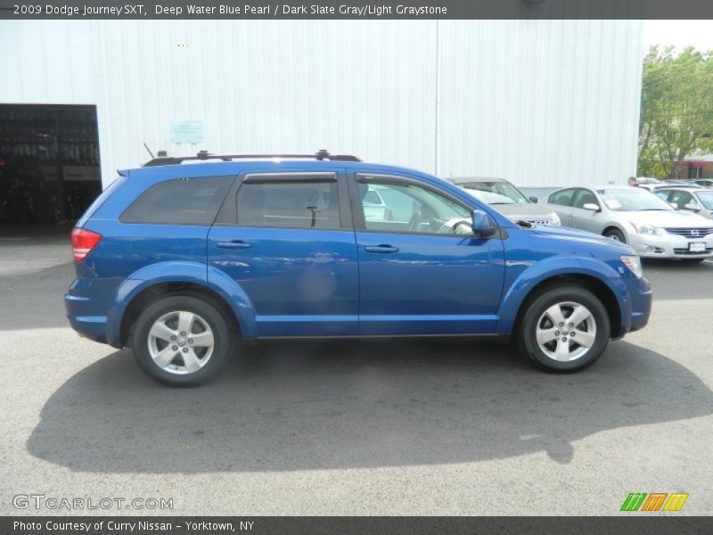 Deep Water Blue Pearl / Dark Slate Gray/Light Graystone 2009 Dodge Journey SXT