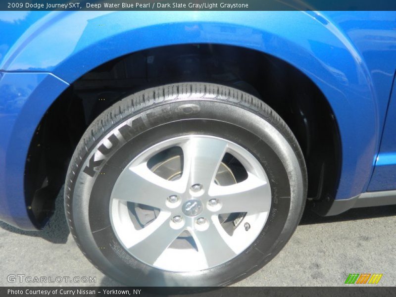 Deep Water Blue Pearl / Dark Slate Gray/Light Graystone 2009 Dodge Journey SXT