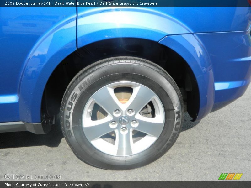 Deep Water Blue Pearl / Dark Slate Gray/Light Graystone 2009 Dodge Journey SXT