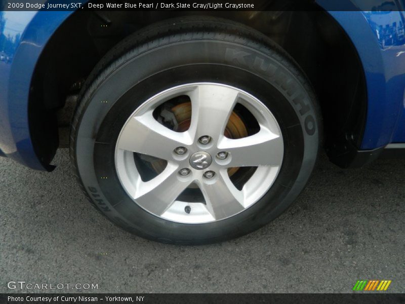 Deep Water Blue Pearl / Dark Slate Gray/Light Graystone 2009 Dodge Journey SXT