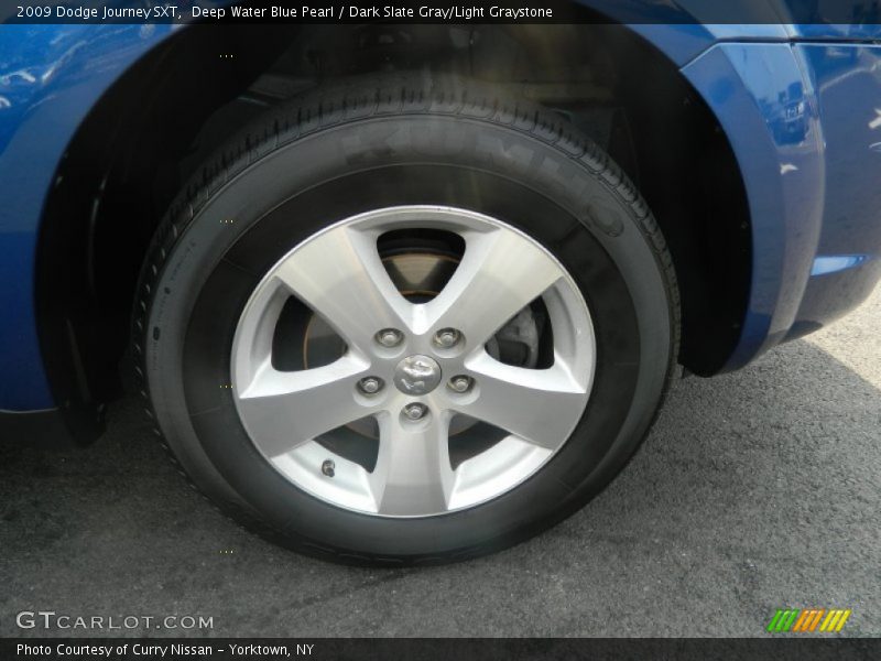Deep Water Blue Pearl / Dark Slate Gray/Light Graystone 2009 Dodge Journey SXT