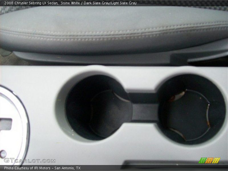 Stone White / Dark Slate Gray/Light Slate Gray 2008 Chrysler Sebring LX Sedan