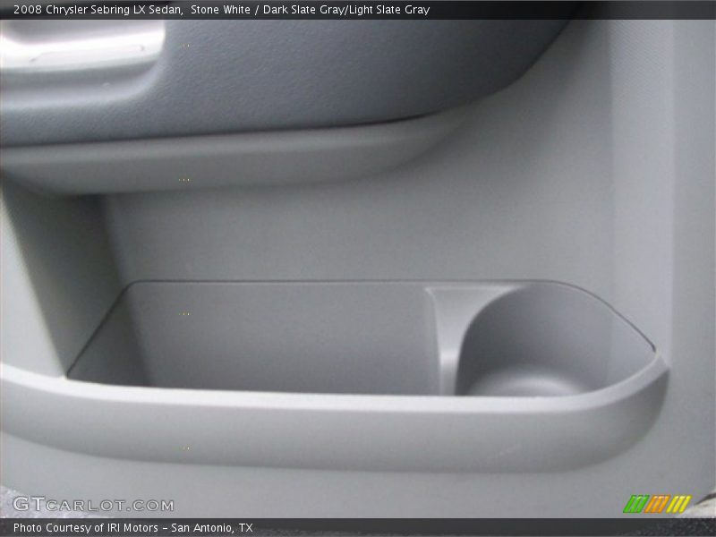 Stone White / Dark Slate Gray/Light Slate Gray 2008 Chrysler Sebring LX Sedan