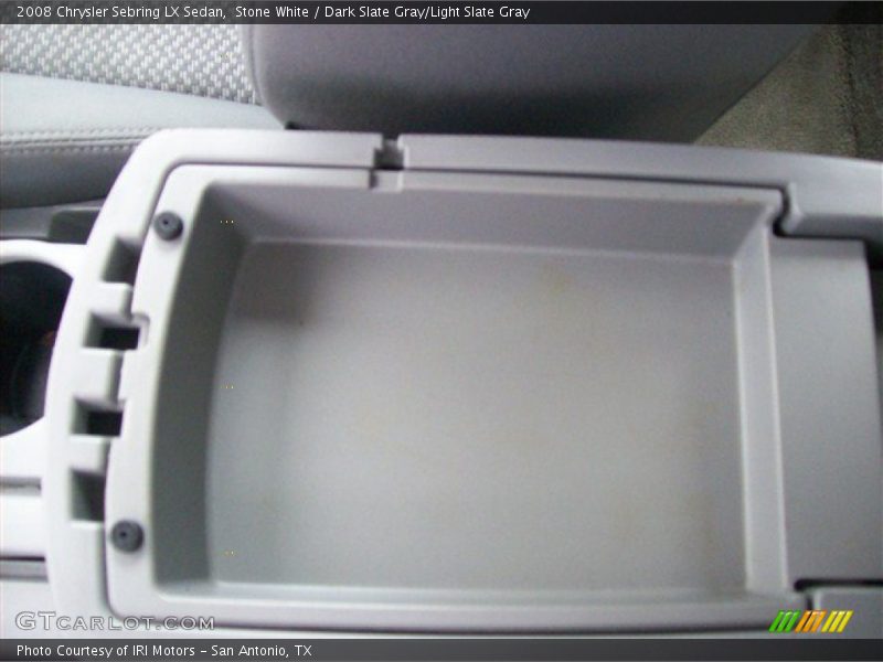 Stone White / Dark Slate Gray/Light Slate Gray 2008 Chrysler Sebring LX Sedan