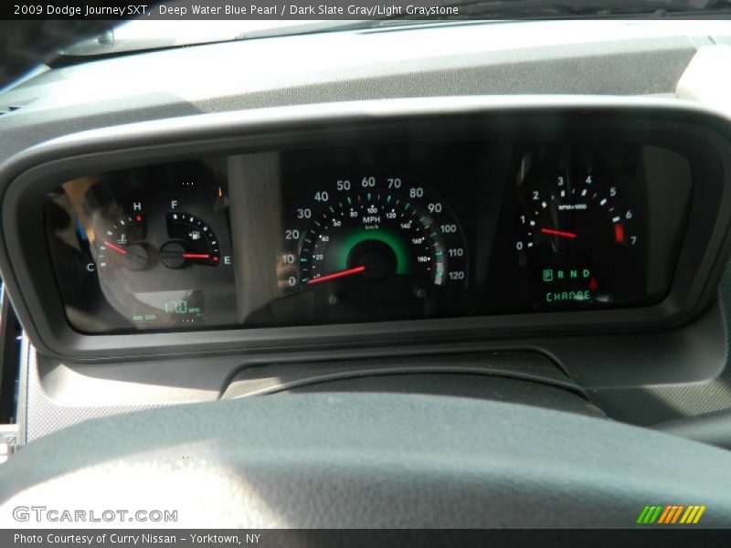 Deep Water Blue Pearl / Dark Slate Gray/Light Graystone 2009 Dodge Journey SXT