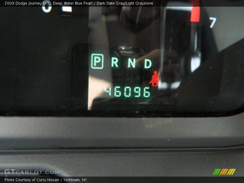 Deep Water Blue Pearl / Dark Slate Gray/Light Graystone 2009 Dodge Journey SXT