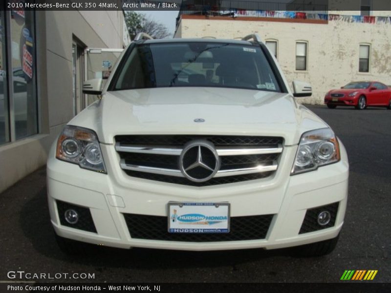 Arctic White / Black 2010 Mercedes-Benz GLK 350 4Matic