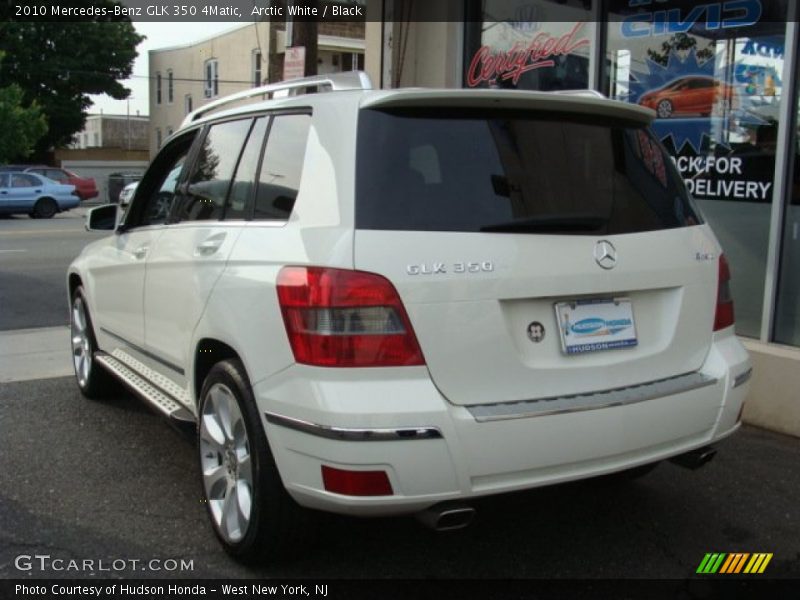 Arctic White / Black 2010 Mercedes-Benz GLK 350 4Matic