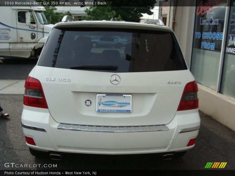 Arctic White / Black 2010 Mercedes-Benz GLK 350 4Matic