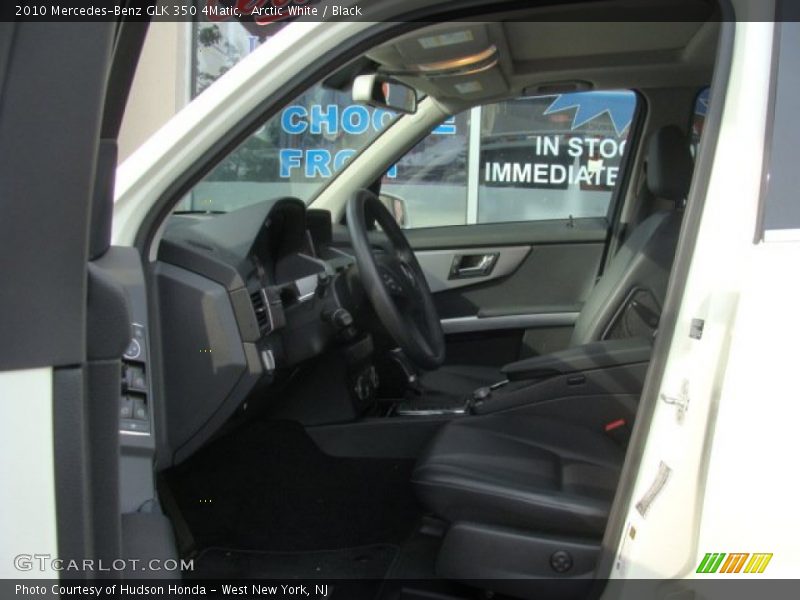 Arctic White / Black 2010 Mercedes-Benz GLK 350 4Matic