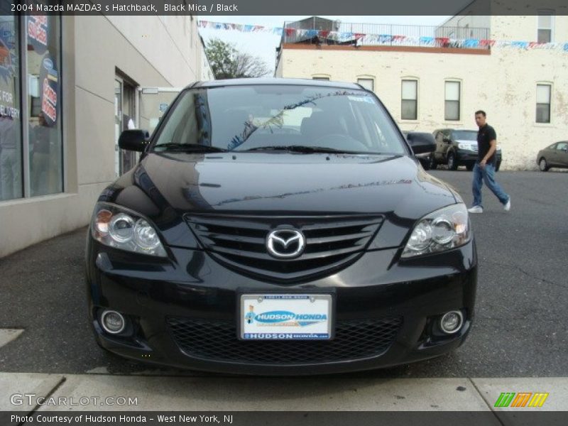 Black Mica / Black 2004 Mazda MAZDA3 s Hatchback