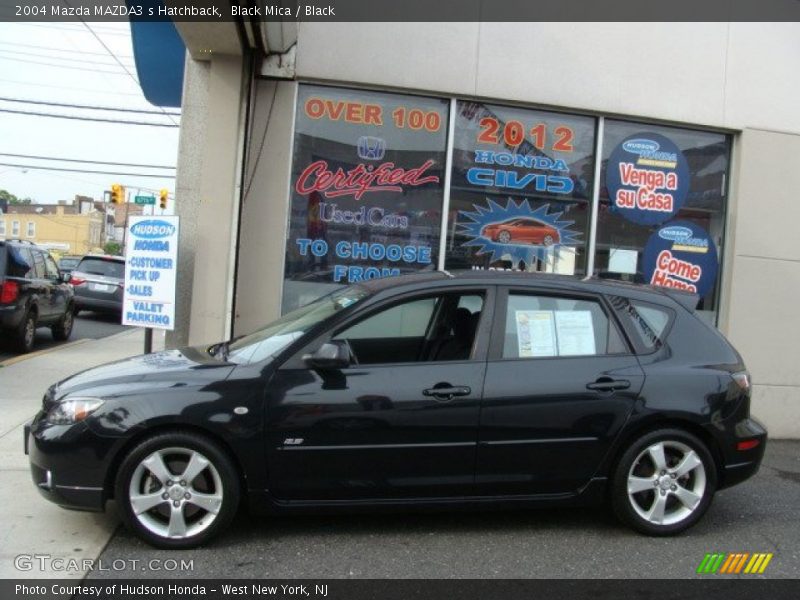 Black Mica / Black 2004 Mazda MAZDA3 s Hatchback