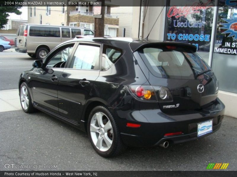 Black Mica / Black 2004 Mazda MAZDA3 s Hatchback
