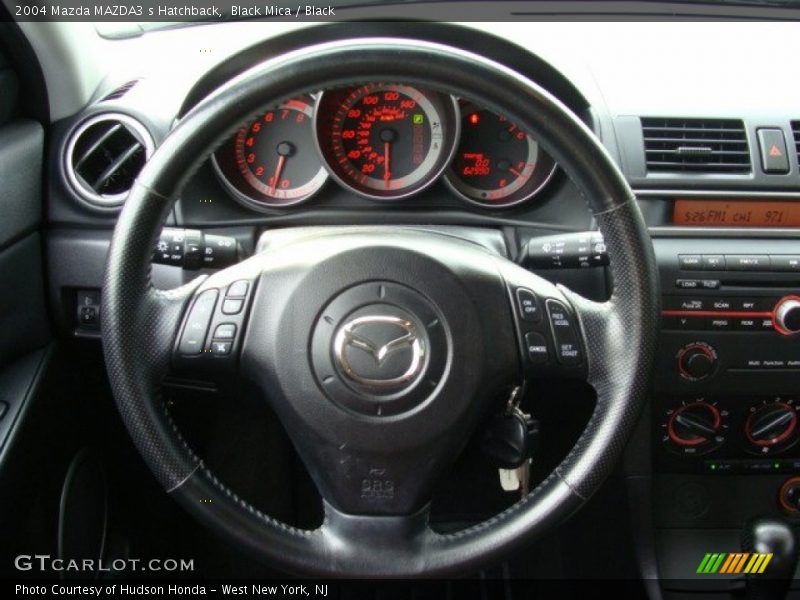 Black Mica / Black 2004 Mazda MAZDA3 s Hatchback