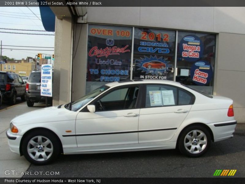 Alpine White / Black 2001 BMW 3 Series 325xi Sedan