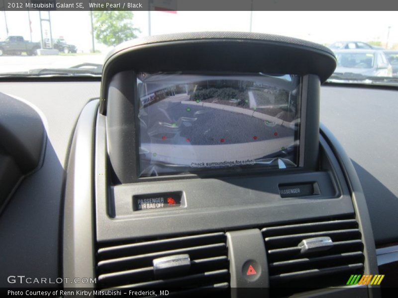 White Pearl / Black 2012 Mitsubishi Galant SE