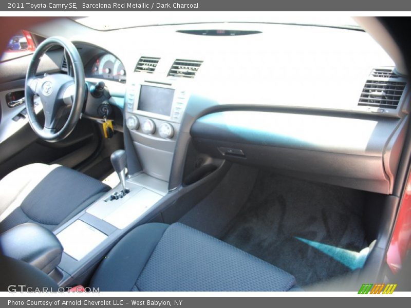 Barcelona Red Metallic / Dark Charcoal 2011 Toyota Camry SE