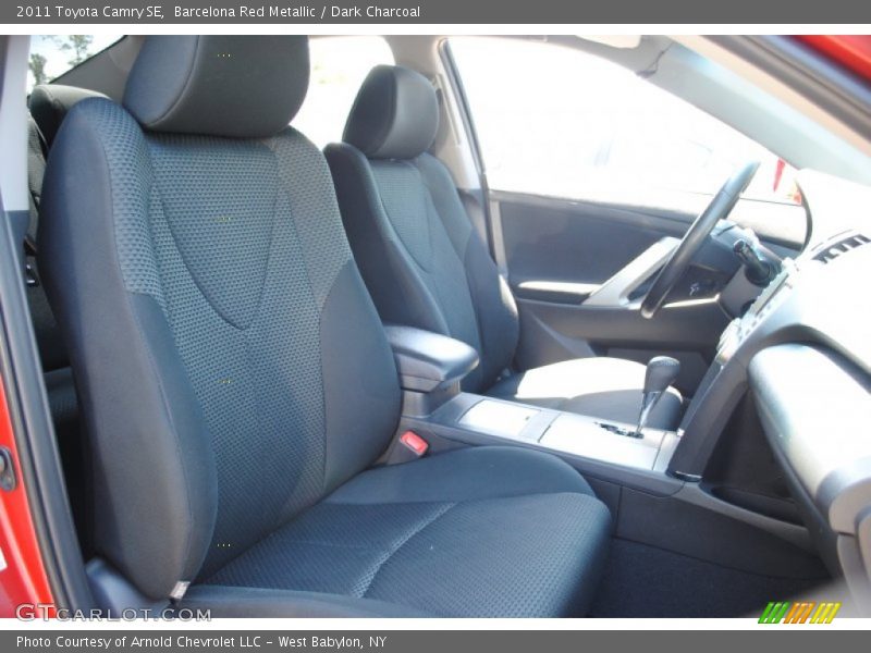 Barcelona Red Metallic / Dark Charcoal 2011 Toyota Camry SE