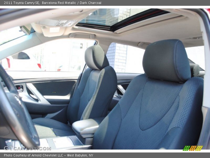 Barcelona Red Metallic / Dark Charcoal 2011 Toyota Camry SE